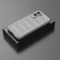 OnePlus N6x Rugged TPU-deksel - Lysegrå