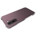 OnePlus N6x støtsikkert silikon-deksel - Gjennomsiktig