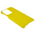 OnePlus Nord 2T Gummiert Plast Deksel - Gul
