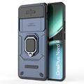OnePlus Nord 4 Hybrid-deksel med Roterende Ring med Kameraskjold - Blå
