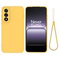 OnePlus Nord 5 Flytende silikon-deksel med håndstropp