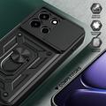OnePlus Nord 6 Hybrid-deksel med Roterende Ring med Kameraskjold - Svart