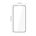 OnePlus Nord 6 Tech-Protect Glass Fit+ Beskyttelsesglass - 2 stk. - Svart
