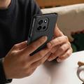 OnePlus Nord 6 Tech-Protect Lommeboketui med magnet og stativ - Svart