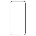 OnePlus Nord CE6 Full Cover Beskyttelsesglass - 9H - svart kant