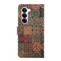 OnePlus Nord CE6 Lite Bohemian lommebokveske - kronblad