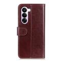 OnePlus Nord CE6 Lite Lommebokveske med Stativ - Brun