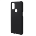 OnePlus Nord N10 5G Gummiert Plast Deksel - Svart