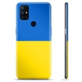 OnePlus Nord N10 5G TPU-deksel Ukrainsk flagg - Gul og lyseblå