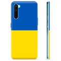OnePlus Nord TPU-deksel Ukrainsk flagg - Gul og lyseblå