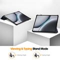 OnePlus Pad 2 Tri-Fold Series Smart Folio-deksel - Blå