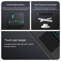OnePlus Pad 3 Pro Bluetooth-tastaturveske - svart