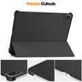 OnePlus Pad 4/Oppo Pad 5 Pro Tri-Fold Series Smart Folio-etui - svart