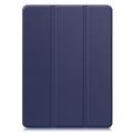 OnePlus Pad 4/Oppo Pad 5 Pro Tri-Fold Series Smart Folio-etui - mørkeblå