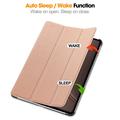 OnePlus Pad 4/Oppo Pad 5 Pro Tri-Fold Series Smart Folio-etui - rosa gull