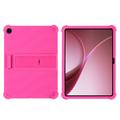 OnePlus Pad Go 2/Oppo Pad Air5 Silikonetui med kickstand - Varm Rosa