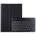 OnePlus Pad Go/Oppo Pad Air2 Etui med Bluetooth-tastatur - Svart