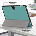 OnePlus Pad Go/Oppo Pad Air2 Tri-Fold Series Smart Folio-etui - Svartgrønn
