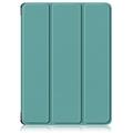 OnePlus Pad Go/Oppo Pad Air2 Tri-Fold Series Smart Folio-etui - Svartgrønn