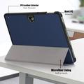 OnePlus Pad Go/Oppo Pad Air2 Tri-Fold Series Smart Folio-etui - Blå