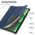 OnePlus Pad Lite/Oppo Pad SE Dux Ducis Domo Tri-Fold Smart Folio-etui - Blå