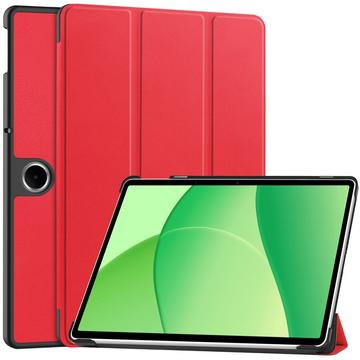 OnePlus Pad Lite Tri-Fold Series Smart Folio-etui - rød