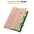 OnePlus Pad Lite Tri-Fold Series Smart Folio-etui - rosa gull
