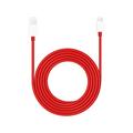 OnePlus SuperVOOC USB-A / Type-C-kabel - 10A, 1.5m - rød