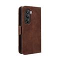 OnePlus Turbo 6X/Nord CE6 Lite/Realme P4x Kortholder Lommebokveske - brun