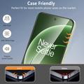 OnePlus Turbo 6X Pro Full Cover Beskyttelsesglass - 9H - svart kant