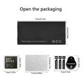 OnePlus Turbo 6X Pro Full Cover Beskyttelsesglass - 9H - svart kant