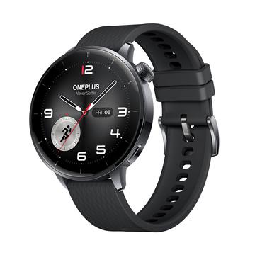 OnePlus Watch 3 43mm 5491100421 - Bluetooth/WiFi - Svart stål