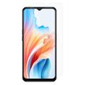 Oppo A2x Beskyttelsesglass - Case Friendly - Klar