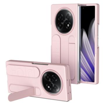 Oppo Find N5 Hybrid-deksel med armbånd og kickstand - Rosa