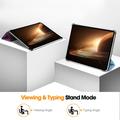 Oppo Pad 2 Tri-Fold Series Smart Folio-etui - Galakse
