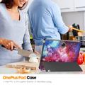 Oppo Pad 2 Tri-Fold Series Smart Folio-etui - Galakse