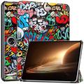 Oppo Pad 2 Tri-Fold Series Smart Folio-etui - Graffiti