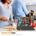 Oppo Pad 2 Tri-Fold Series Smart Folio-etui - Graffiti