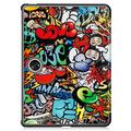 Oppo Pad 2 Tri-Fold Series Smart Folio-etui - Graffiti