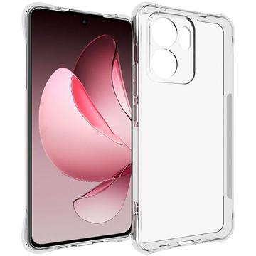 Oppo Reno13 F Støtsikkert TPU-deksel - Gjennomsiktig