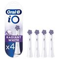 Oral-B iO Radiant White erstatningsbørstehoder - 4 stk. - Hvit