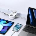 Orico AP3 5-i-1 20W stikkontaktblokk - 2x vekselstrøm, 2x USB-A, USB-C PD - hvit