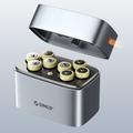 Orico EV8 litiumbatterilader med 8 spor for AA-batterier - sølv