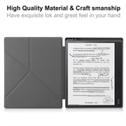Kobo Elipsa 2E Origami Stand Folio-etui - Mørkeblå