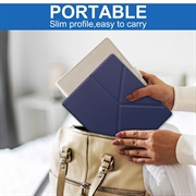 Kobo Elipsa 2E Origami Stand Folio-etui - Mørkeblå