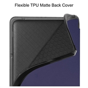 Kobo Libra 2 Origami Stand Folio-etui - Mørkeblå