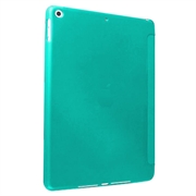 iPad 10.2 2019/2020/2021 Origami Stand Folio-etui - Cyan