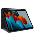 Origami Stand Samsung Galaxy Tab S7+/S8+ Folio-etui - Svart
