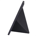 Origami Stand Samsung Galaxy Tab S7+/S8+ Folio-etui - Svart