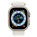 Apple Watch Ultra/8/SE (2022)/7/SE/6/5/4 Ocean Band MQE93ZM/A - 49mm, 45mm, 44mm - Hvit
